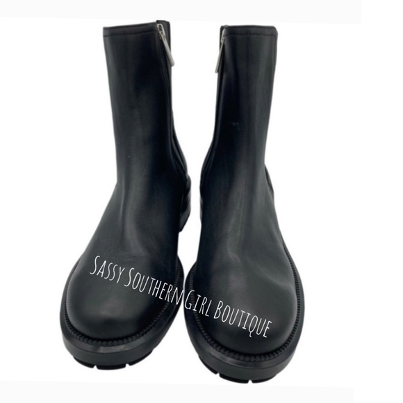 🆕⭐ AQUATALIA black leather Chelsea boots - Picture 5 of 16